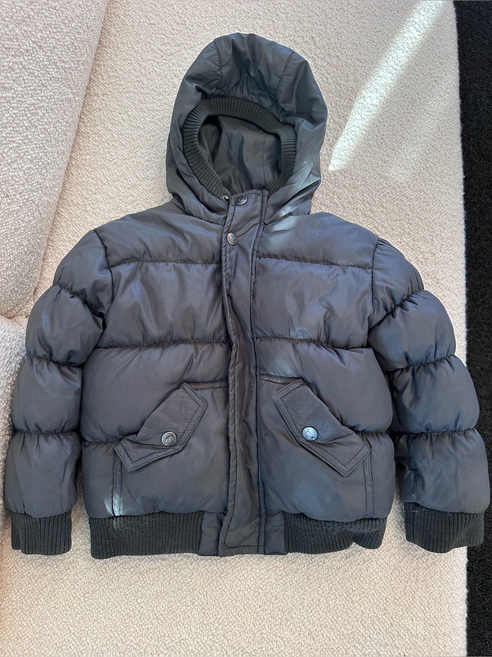 Appaman 3T Puffer Jacket in Dark Gray
